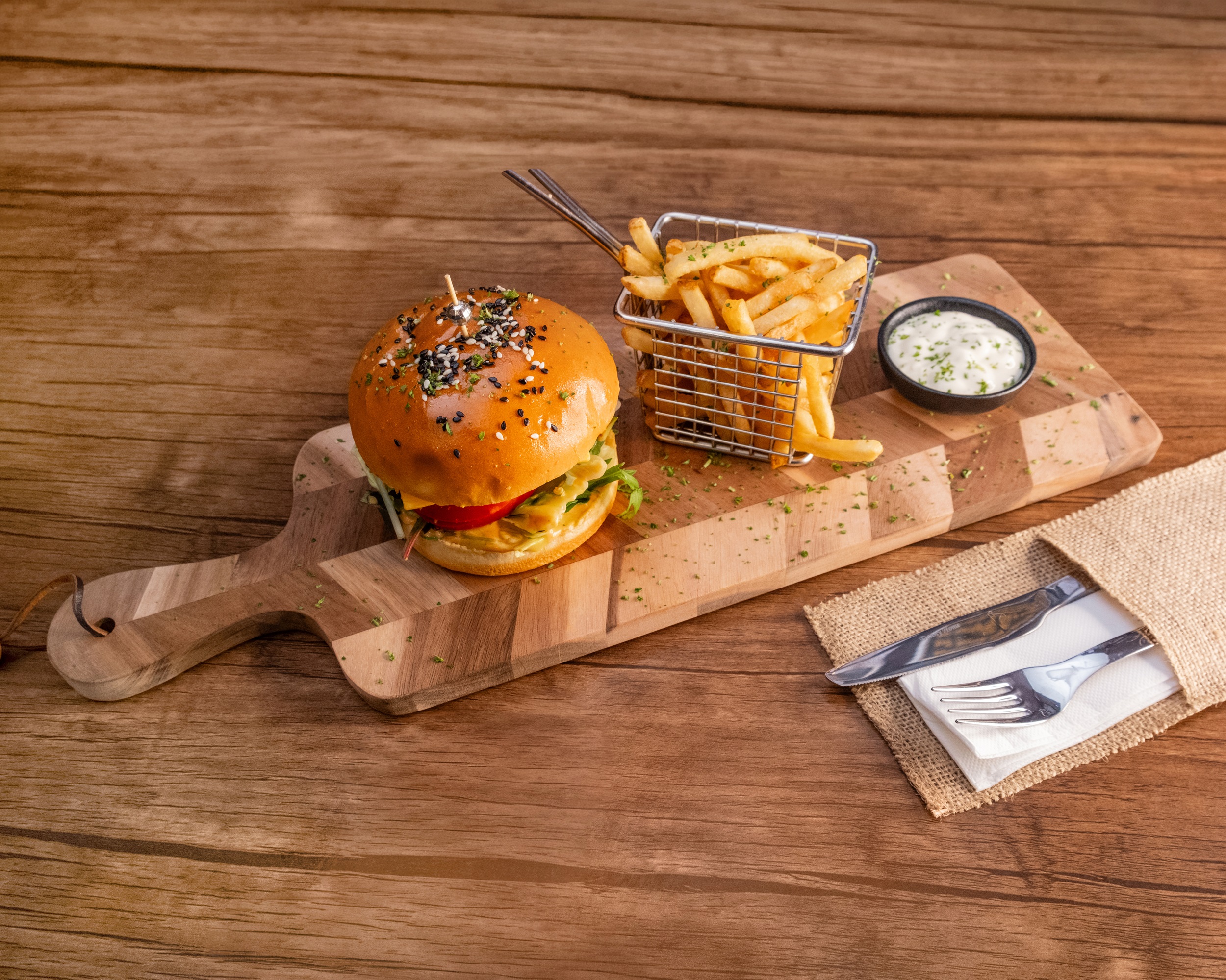 Gaurmet Chicken Burger